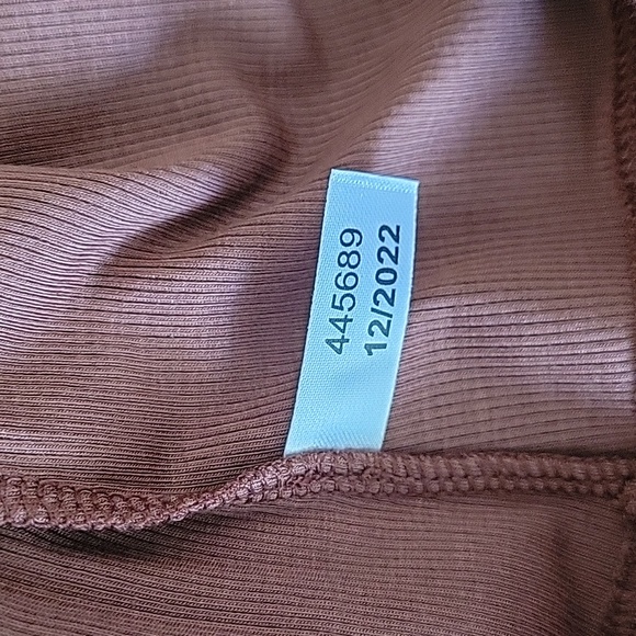 OUTDOOR VOICES SHEER RIB TANK, CAPPUCCINO, XXS, NWT - Picture 9 of 10